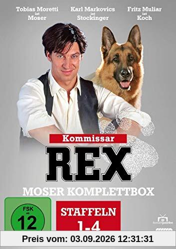 Kommissar Rex - Moser Komplettbox (Staffeln 1-4) [12 DVDs]