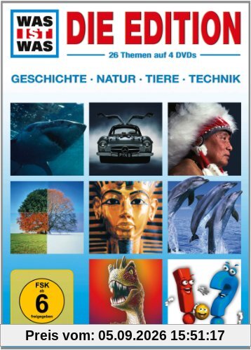 WAS IST WAS: Die Edition (Boxset, 4 DVDs)