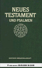 Bibelausgaben, Das Neue Testament und die Psalmen (Nr.2802) Großdruck-Testament
