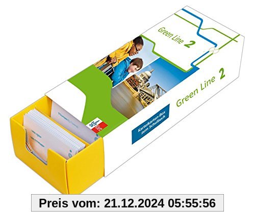 Klett Green Line 2 Bayern Klasse 6 - Vokabel-Lernbox zum Schulbuch: Englisch passend zum Lehrwerk üben