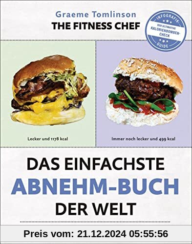 Das einfachste Abnehm-Buch der Welt: Infografik-Guide: der ultimative Kalorienbomben-Check von The Fitness Chef