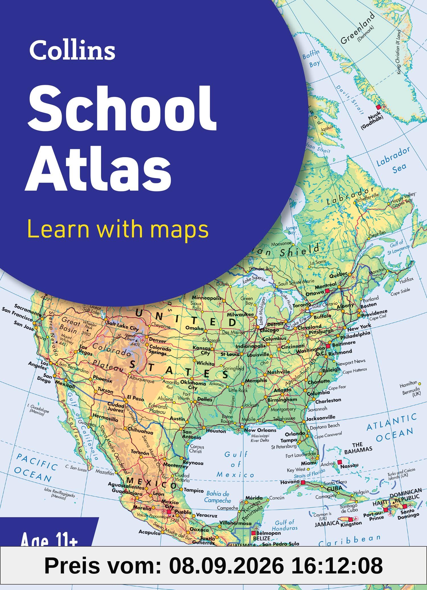 Collins School Atlas: Ideal for learning at school and at home (Collins School Atlases)