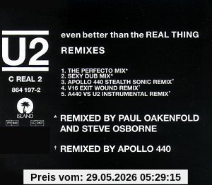 U2 Even Better Than Real Thing - The Remixes