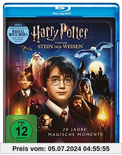 Harry Potter und der Stein der Weisen - Jubiläums-Edition mit Magical Movie Modus [Blu-ray]