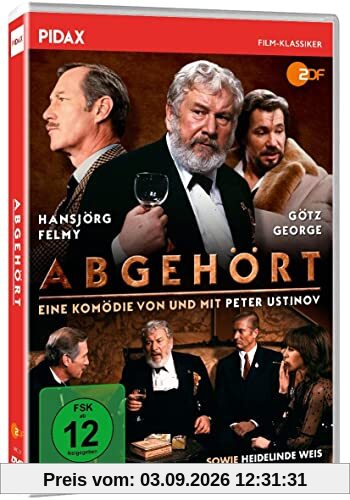 Abgehört / Grandiose Komödie von und mit Peter Ustinov sowie Hansjörg Felmy und Götz George (Pidax Film-Klassiker)