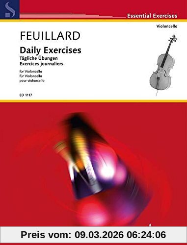unbekannt Daily Exercises, Violoncello. (Essential Exercises)