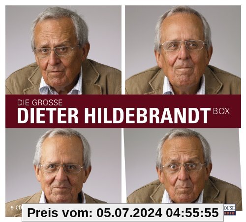 Die große Dieter Hildebrandt-Box: Mit Nie wieder 80 / Dieter Hildebrandt wirft ein / Ausgebucht / Ich musste immer lache