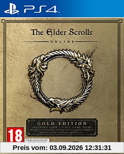 The Elder Scrolls Online Edition Gold Jeu PS4