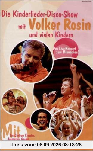 Volker Rosin - Die Kinderlieder-Disco-Show [VHS]
