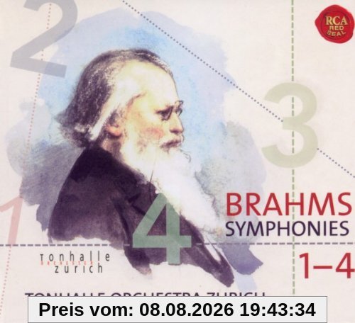 David Zinman Brahms, Sinfonien Nr. 1-4