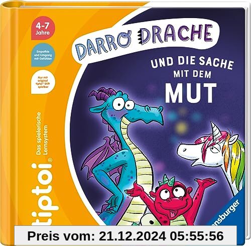 tiptoi® Darro Drache und die Sache mit dem Mut (tiptoi® Bildergeschichten über den Umgang mit Gefühlen)