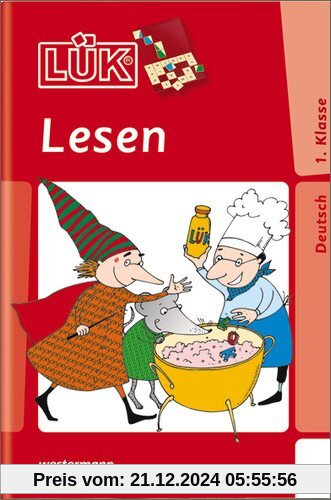 LÜK: Lesen 1. Klasse: Motivierende Leseaufgaben