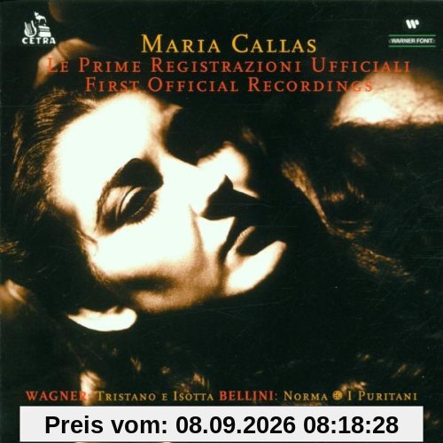 Maria Callas, die ersten offiziellen Aufnahmen