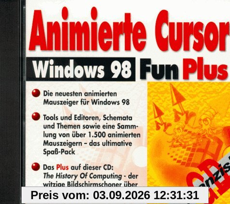 Windows 98 Fun Plus, CD-ROMs, Animierte Cursor, 1 CD-ROM