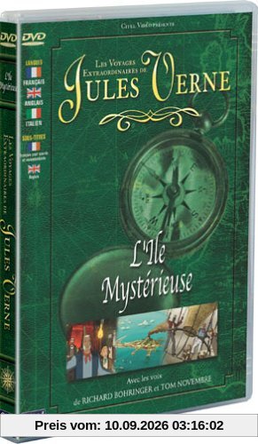 Les Voyages extraordinaires de Jules Verne : L'Ile Mystérieuse / Cesar Cascabel (Dessin animé)