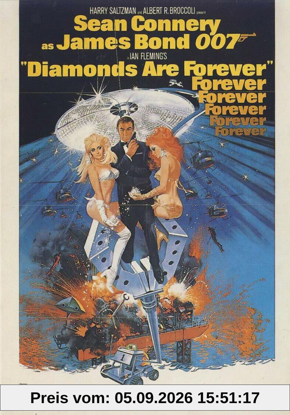 Diamonds Are Forever [VHS] [Import allemand]