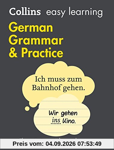 Easy Learning German Grammar and Practice (Collins Easy Learning)