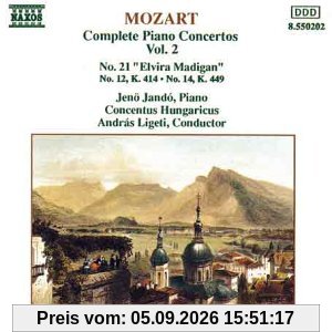 Mozart Klavierkonzert Vol 2 Jando