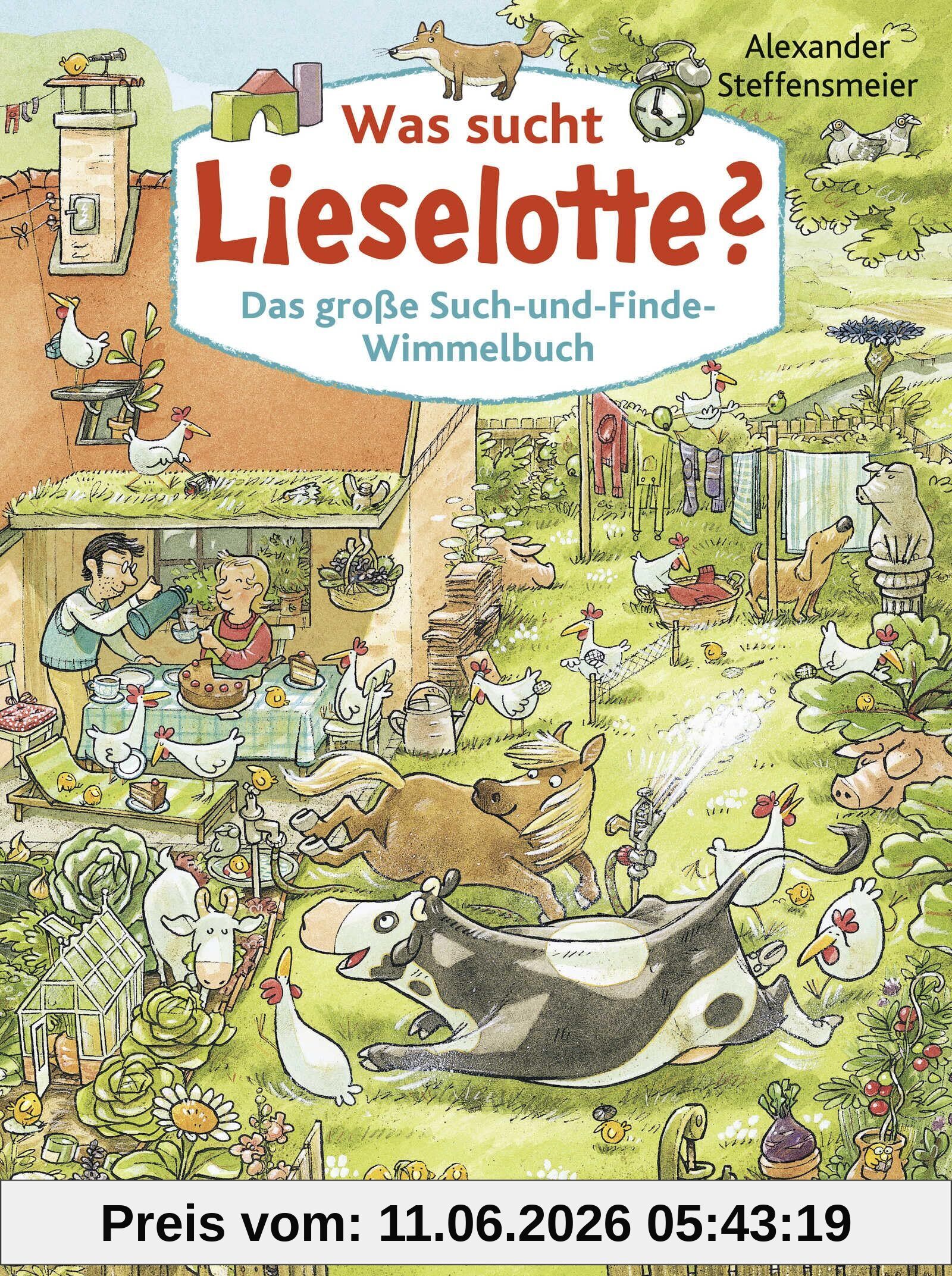 Was sucht Lieselotte? Das große Such-und-Finde-Wimmelbuch