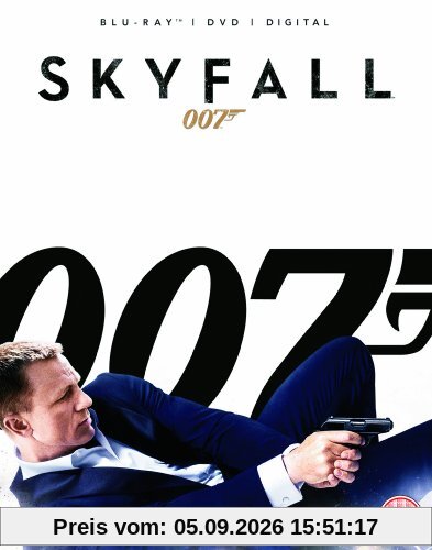 Skyfall (Blu-ray + DVD + Digital Copy) [UK Import]