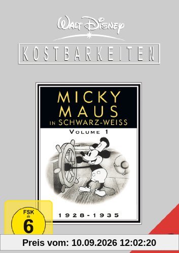 Walt Disney Kostbarkeiten - Micky Maus in schwarz-weiß - Volume 1: 1928-1935 (2 DVDs)