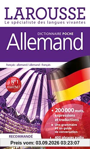 Allemand : dictionnaire poche : français-allemand, allemand-français
