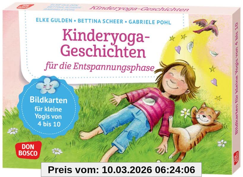 Elke Gulden Kinderyoga-Geschichten Für Die Entspannungsphase, Bildkarten Für Kleine Yogis Von 4 Bis 10, Die Zu Traumreisen Und Tiefenentspannung Einladen. ...