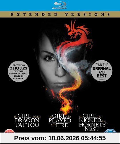 unbekannt The Girl Who... Millennium Trilogy (Extended Versions) [Blu-ray]