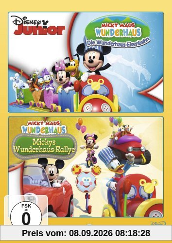 Micky Maus Wunderhaus - Mickys Wunderhaus-Ralley / Die Wunderhaus-Eisenbahn [2 DVDs]