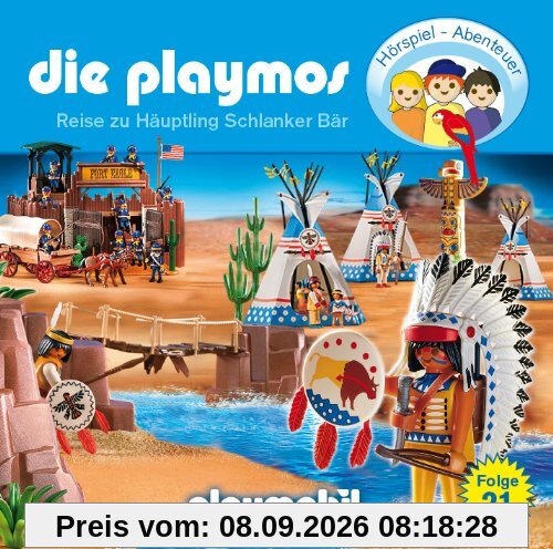 Die Playmos / Folge 21 / Reise zu Häuptling Schlanker Bär