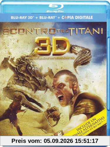 Scontro tra titani (2D+3D+copia digitale) [Blu-ray] [IT Import]