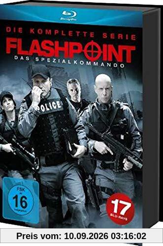 Flashpoint – Die komplette TV-Serie in HD - 17 Blu-Ray Box
