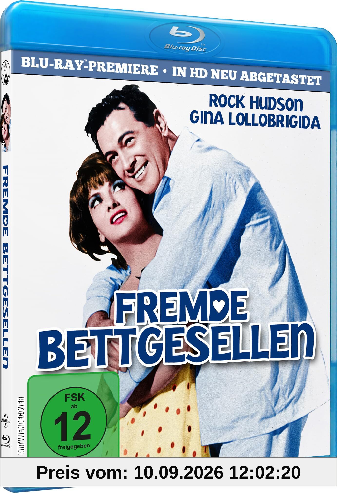 Fremde Bettgesellen (Strange Bedfellows) explosive - romantische Kult Komödie mit Hollywood-Ikonen Rock Hudson und Gina Lollobrigida [Blu-ray]
