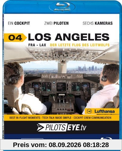 PilotsEYE.tv | LOS ANGELES |:| Blu-ray Disc® |:| Cockpitflug Lufthansa | Boeing 747 | Der letzte Flug des Leitwolfes | Bonus: Los Angeles Tour [Blu-ray]