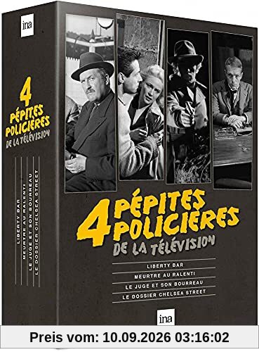 Coffret pépites policières de la télévision 4 films [FR Import]