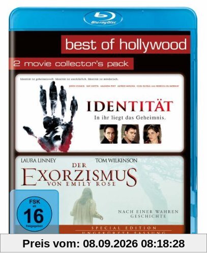 Best of Hollywood - 2 Movie Collector's Pack 35 (Identität / Der Exorzismus von Emily Rose) [Blu-ray]