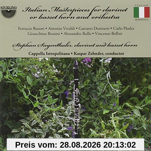 Italian Masterpieces for Clarinet
