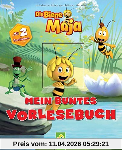 Die Biene Maja - Mein buntes Vorlesebuch: Mit 2 Geschichten
