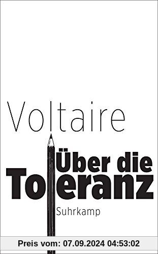 Über die Toleranz (suhrkamp taschenbuch)