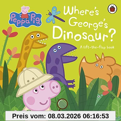 Peppa Pig, Where's George's Dinosaur?, A Lift The Flap Book, Aufklappbuch