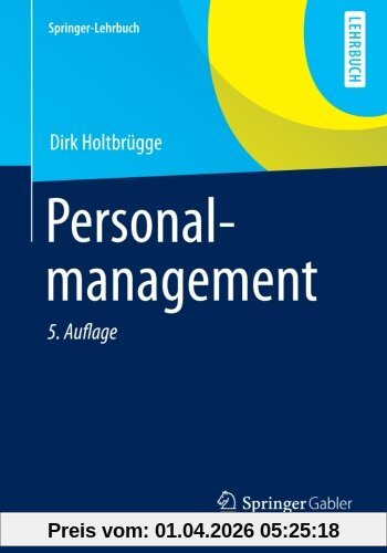 Personalmanagement (Springer-Lehrbuch) (German Edition)