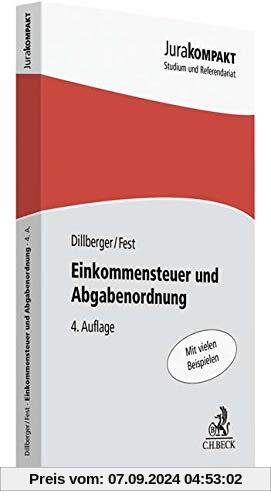 Einkommensteuer und Abgabenordnung (Jura kompakt)