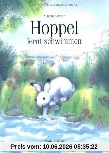 Hoppel lernt schwimmen