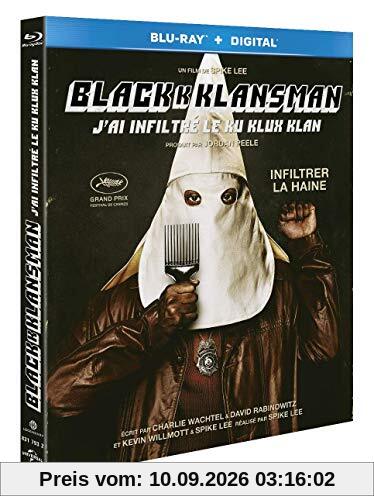 Blackkklansman - j'ai infiltré le ku klux klan [Blu-ray] [FR Import]