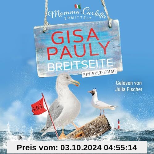 Breitseite (Mamma Carlotta 18): Ein Sylt-Krimi: 2 CDs | Humorvoller Nordsee-Krimi um die »italienische Miss Marple von S