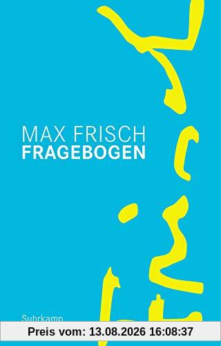 Fragebogen: Erweiterte Ausgabe (suhrkamp taschenbuch)