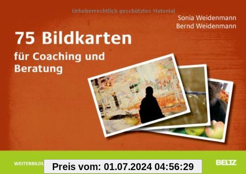 75 Bildkarten für Coaching und Beratung (Beltz Weiterbildung)