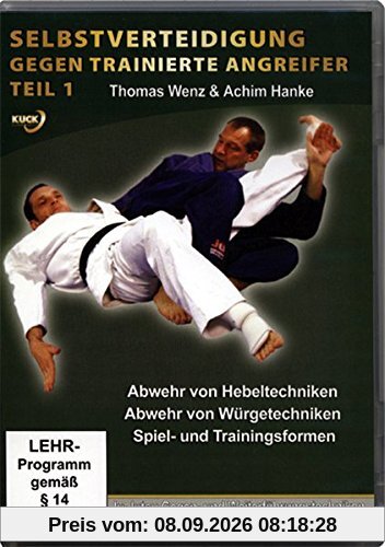 Selbstverteidigung gegen trainierte Angreifer Teil 1 - Abwehr von Hebeltechniken/Abwehr von Würgetechniken/Spiel- und Trainingsformen