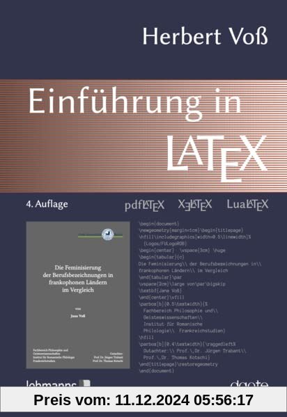 Einführung in LaTeX