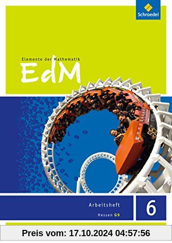 Elemente der Mathematik SI - Ausgabe 2013 für G9 in Hessen: Arbeitsheft 6